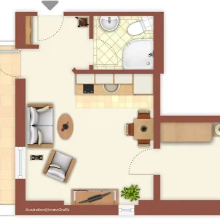 Apartamento Promenadenblick/vordeck