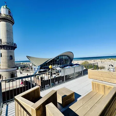 公寓 Promenadenblick/vordeck 罗斯托克